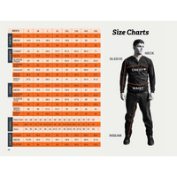 Rasco Sizing Chart -MENS