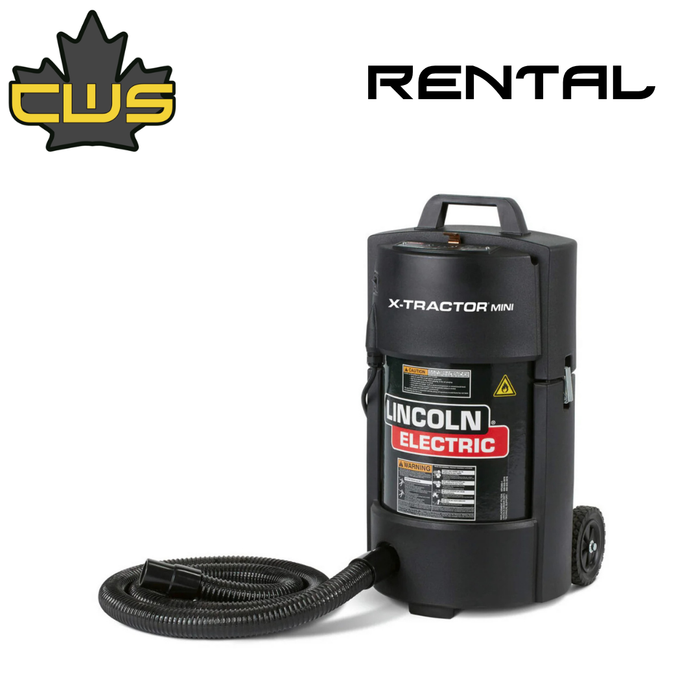 Rental - Lincoln Electric X-Tractor Mini Fume Extractor