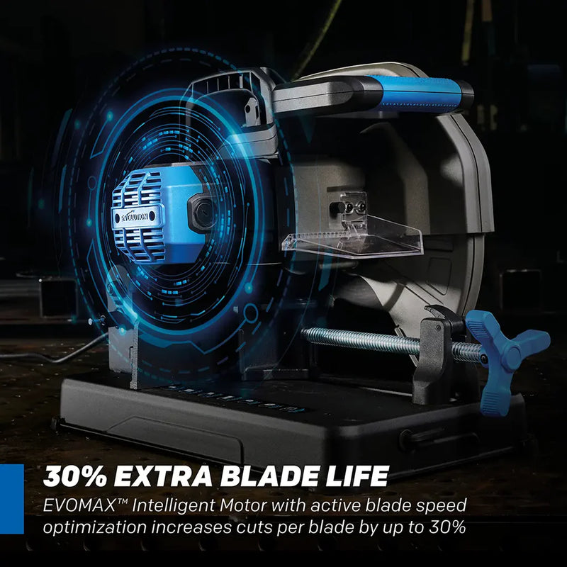 Evolution S14CPS Metal Cutting Saw w/ EVOMAX Blade