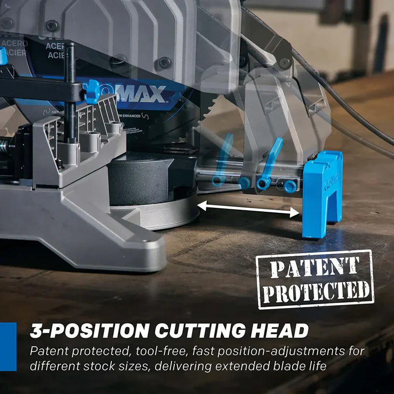 Evolution S14MCS: Cold Cut Mitering Chop Saw With 14 in. EVOMAX14ST Blade