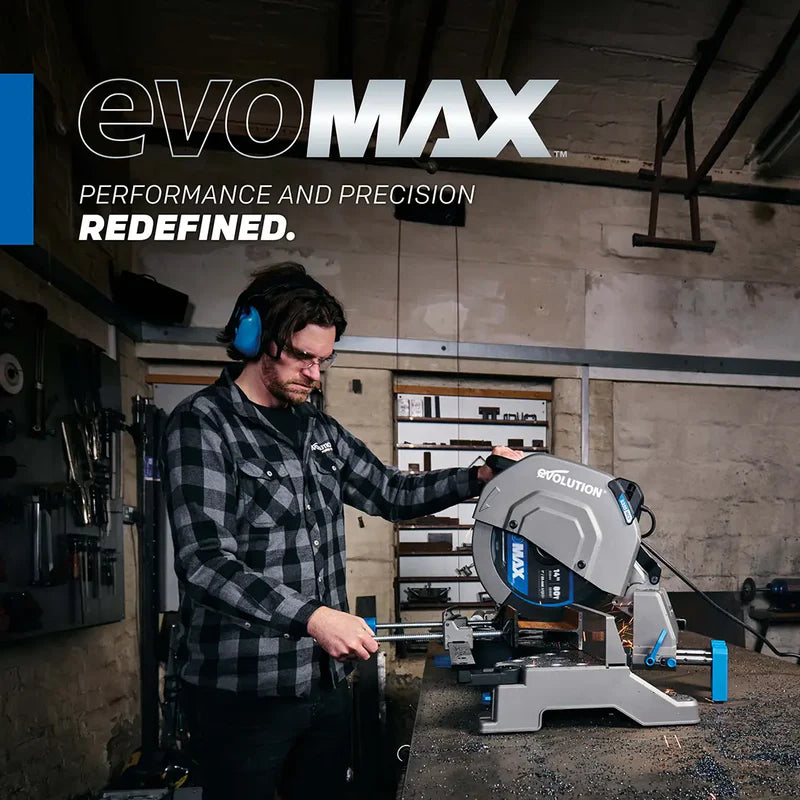 Evolution S14MCS: Cold Cut Mitering Chop Saw With 14 in. EVOMAX14ST Blade