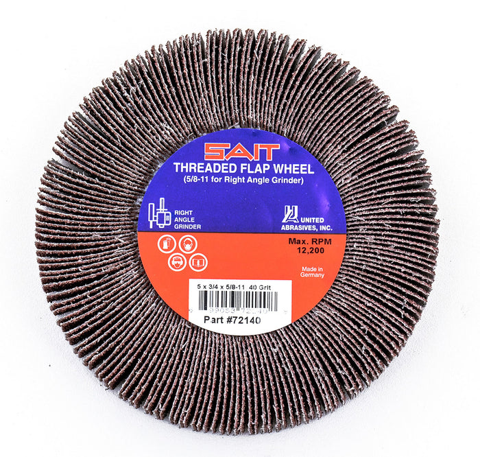 Sait Threaded Flap Wheel 5/8-11
