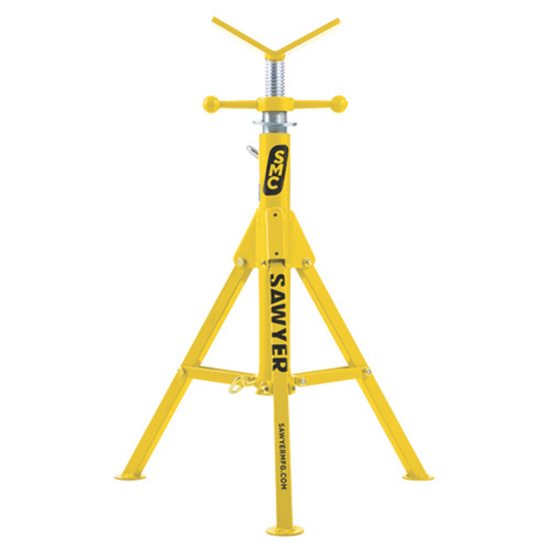 Sawyer Folding V-Head Pipe Stand