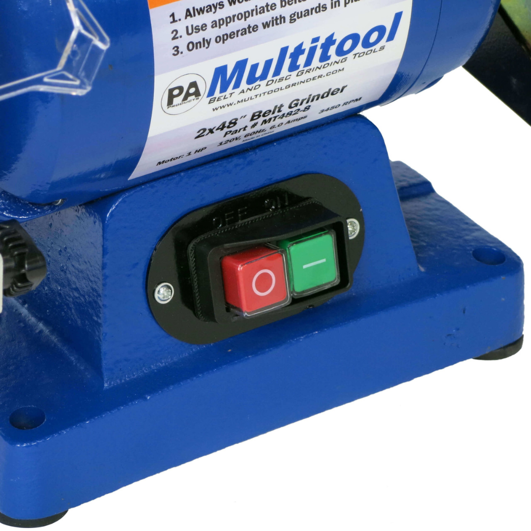 Belt discount grinder motor