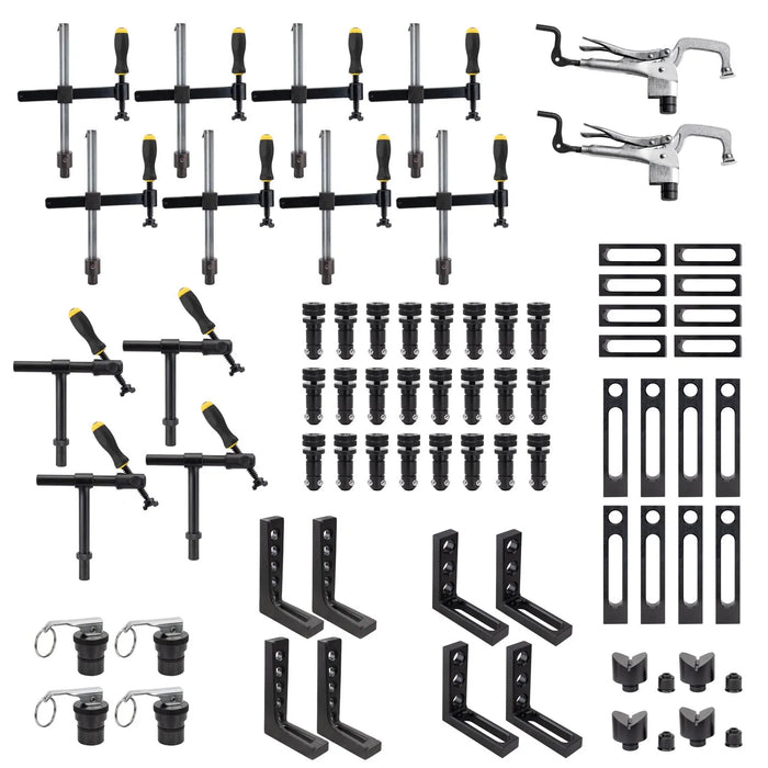 BuildPro Alpha 28 38-pc. Fixturing Kit, for 28mm Holes - T28-90101