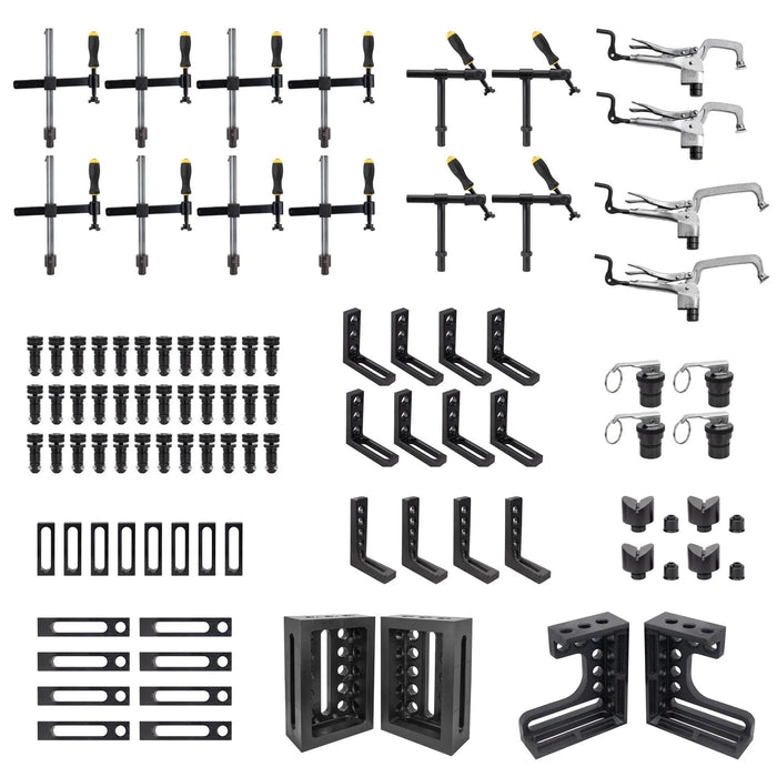 BuildPro Alpha 28 92-pc. Fixturing Kit, for 28mm Holes - T28-90301