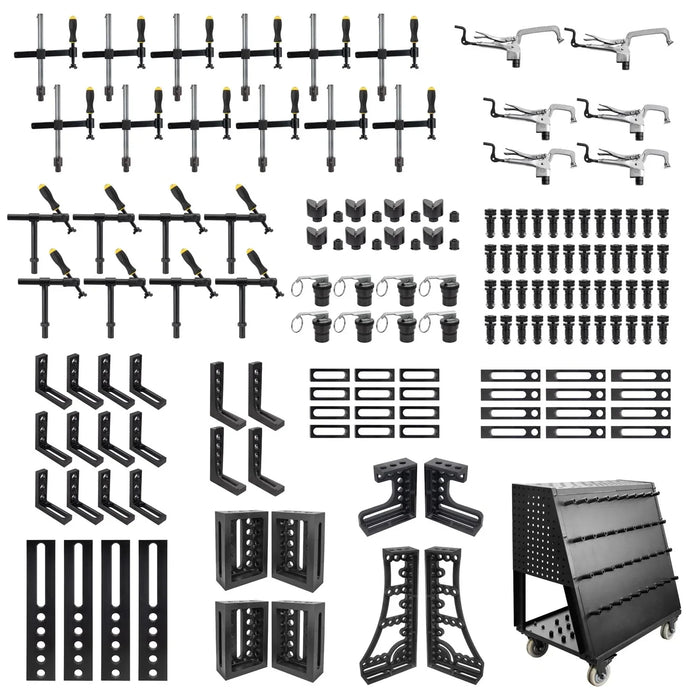 BuildPro Alpha 28 143-pc. Fixturing Kit, for 28mm Holes - T28-90501
