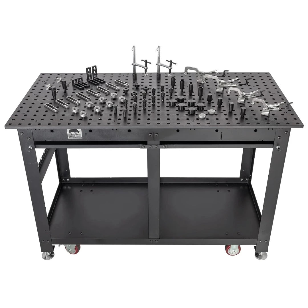 Rhino cart top mobile welding table