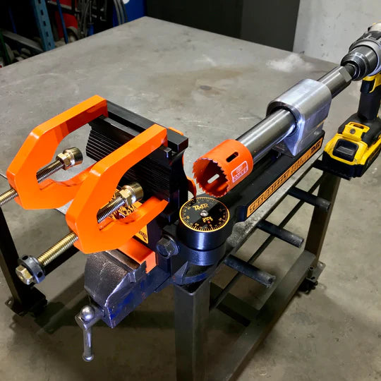 Pipe Tubing Notcher, 60 Degree Hole Saw Pipe Tube Notcher, 2" Round Tubing Tube Notcher, Pn-1/2S 176202