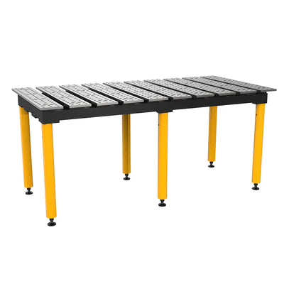BuildPro MAX Slotted Welding Fixture Table, 6.5' x 3'