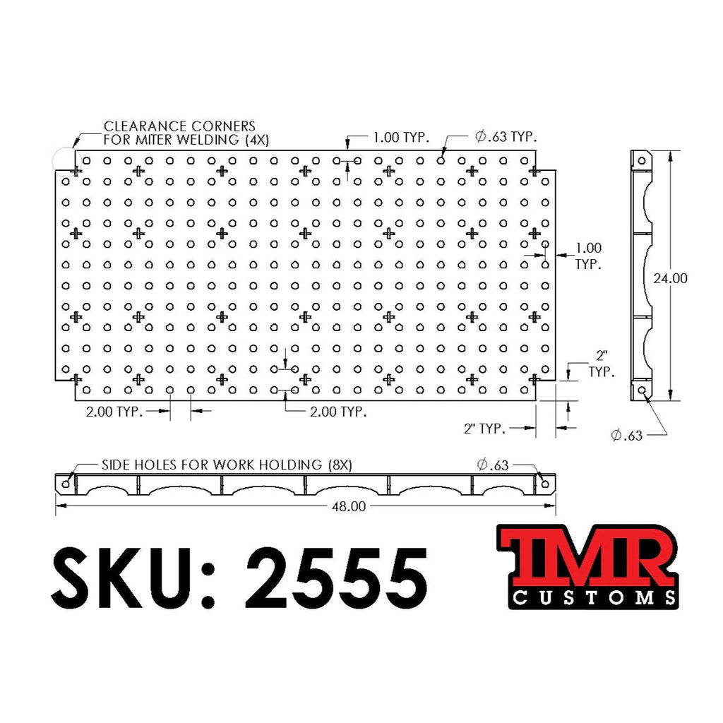 Shop TMR Customs Benchtop Welding & Fixture Table - 2' x 4' | Canada ...