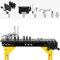 BuildPro Scout 36 Sawhorse Fixture Table, 5/8" Holes