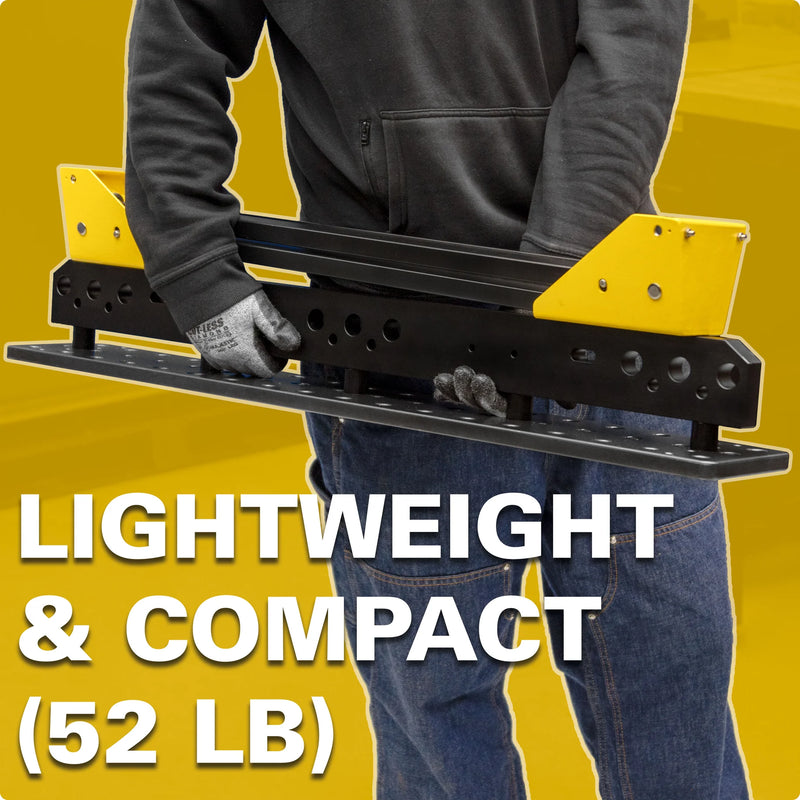 BuildPro Scout 36 Sawhorse Fixture Table, 5/8" Holes