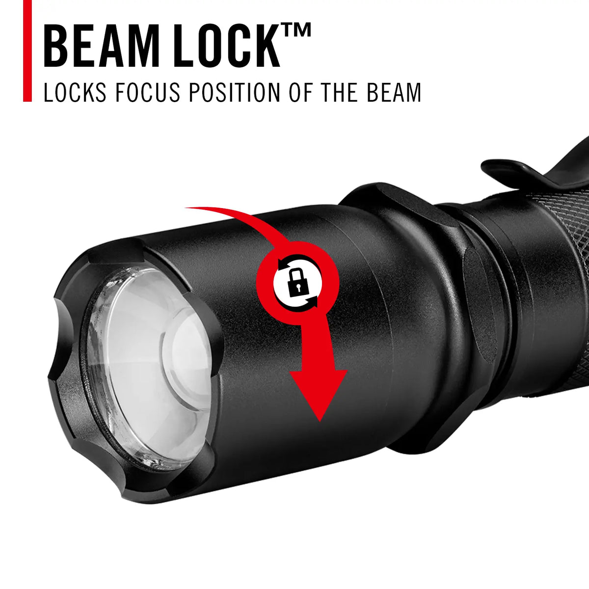 Coast TX17R 1250 Lumen Rechargeable Tactical Flashlight