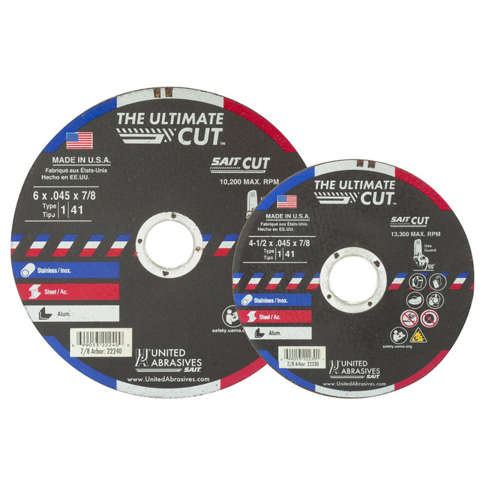 The ULTIMATE CUT™ All Metals Premium Performance Cutting Disc