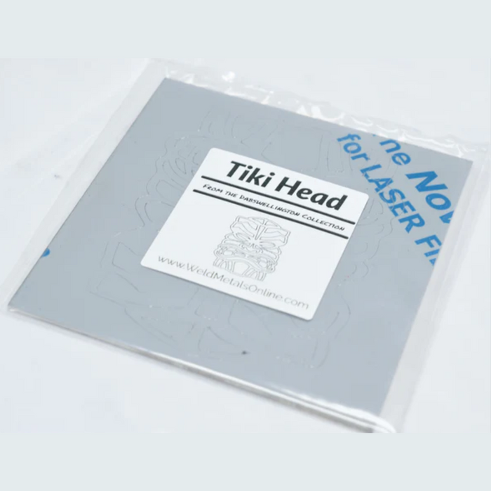 Tiki Head TIG Welding Art Project Packaging
