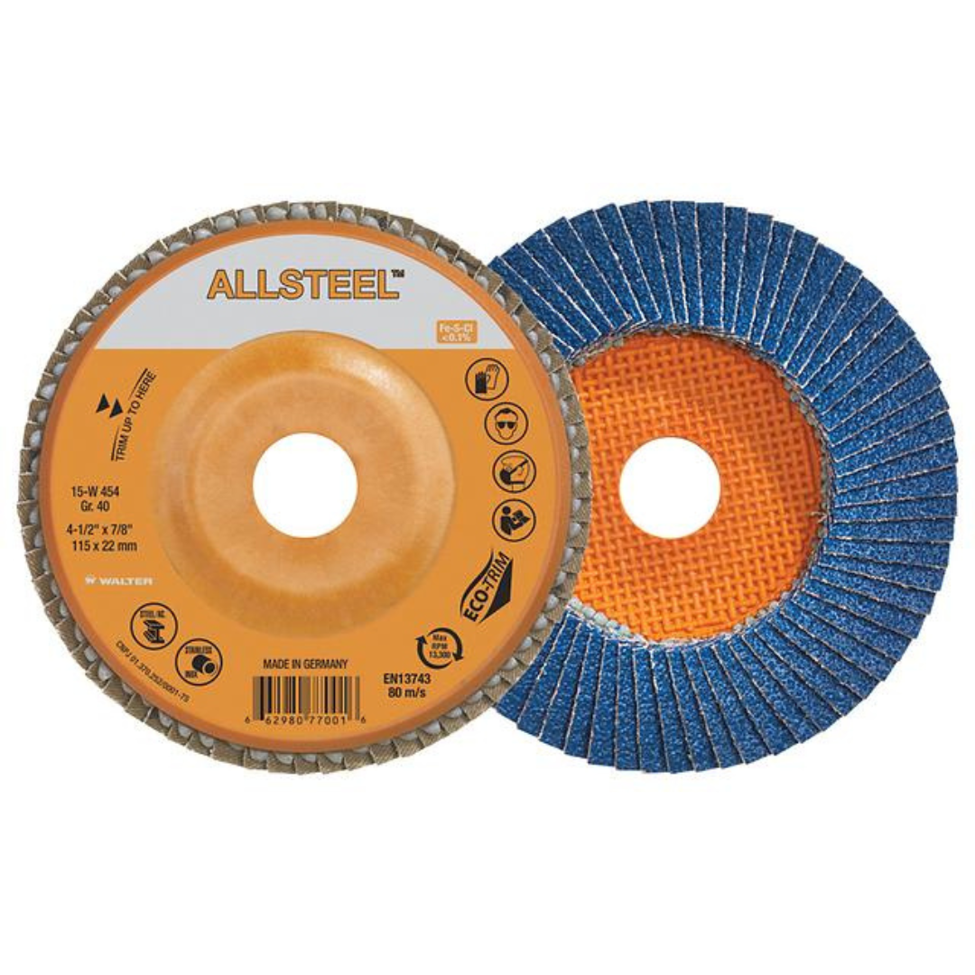 Walter ALLSTEEL™ Flap Discs