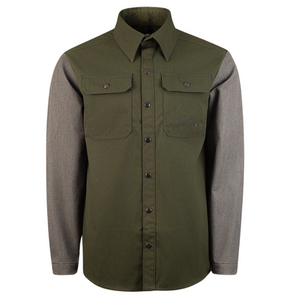 Upsell Product - Up In Smoke Novus Apex Fr Welding Shirt - Green