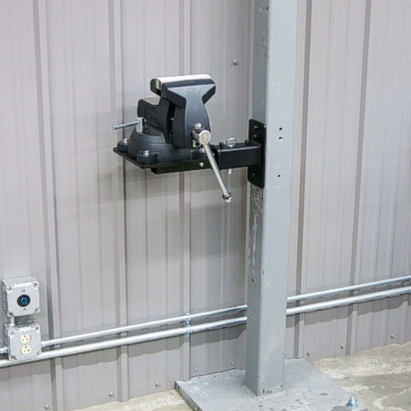 Versa Mount Vise and Grinder Wall Mount Canada Welding Supply Inc