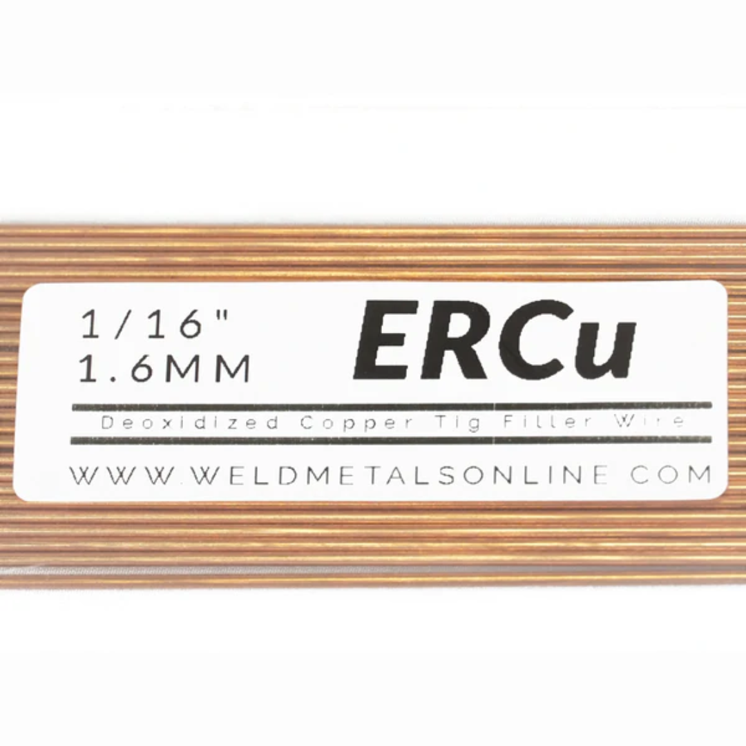 Weld Metals Online Copper TIG Rod 1/16" (1.6mm) (25 rods)
