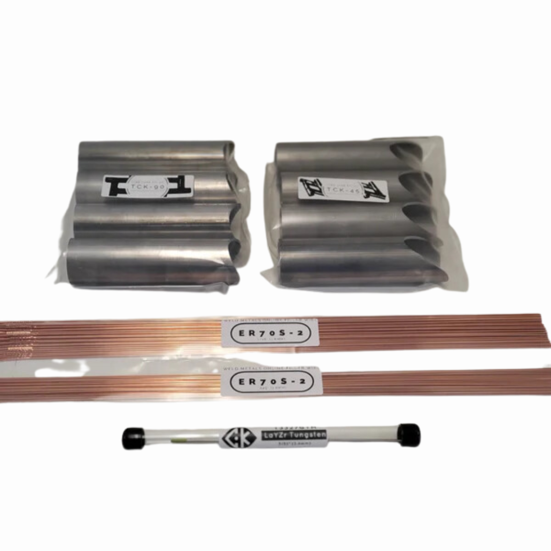 Weld Metals en ligne en acier tube TIG Soudage Kit de démarrage