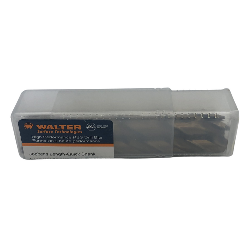 Walter SST 118° Jobbers, Fractional Drill Bits (5 or 10/Pack)