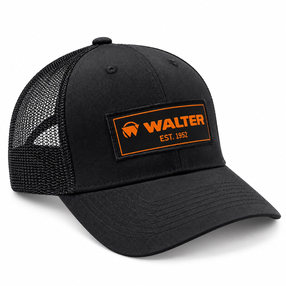 Walter Black Baseball Cap