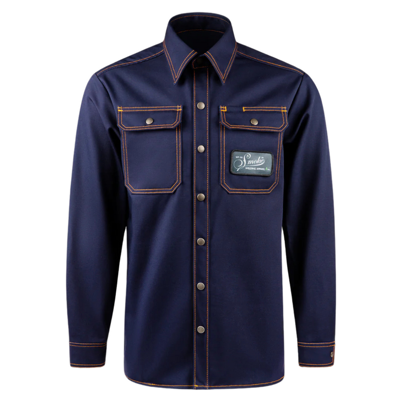 Up In Smoke Zestos Work Shirt - Marine