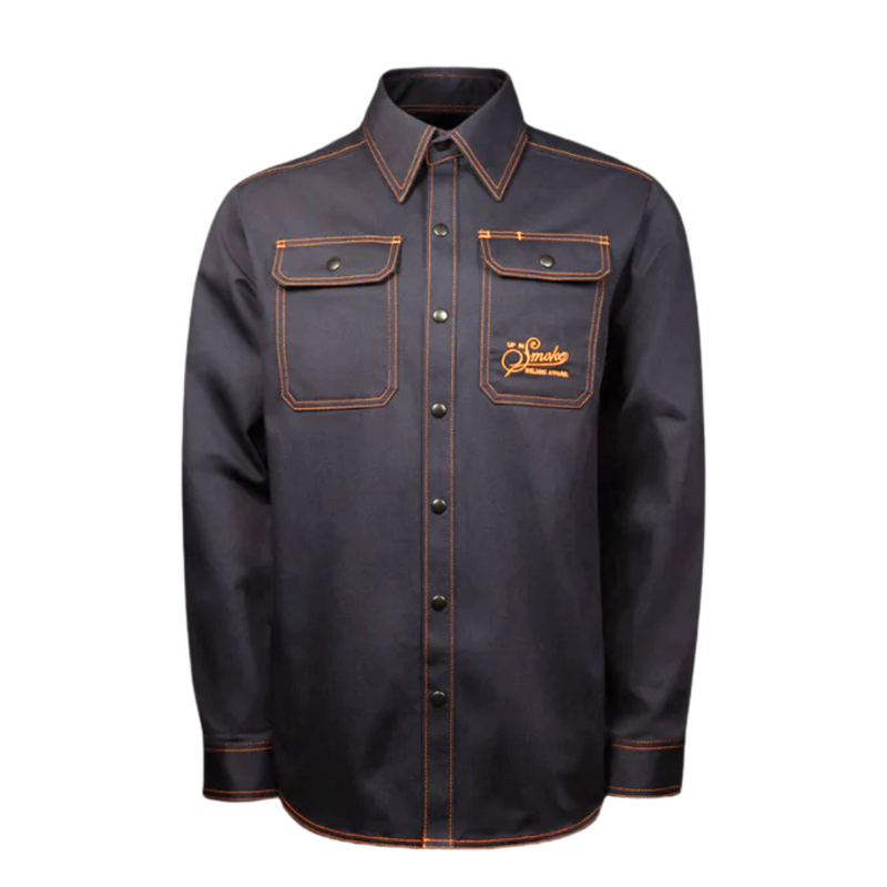 Up In Smoke Zestos Work Shirt - Navy