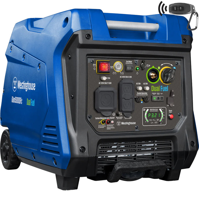 Westinghouse iGen5000DFc Dual Fuel Inverter Generator