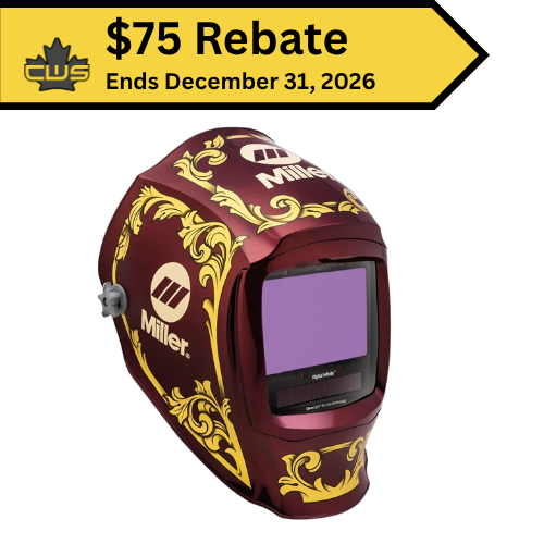 Miller Digital Infinity, Imperial Welding Helmet, Clearlight 4x
