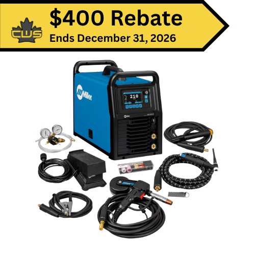 Miller Syncrowave 212, Air-Cooled Spool Gun Package - 951000200