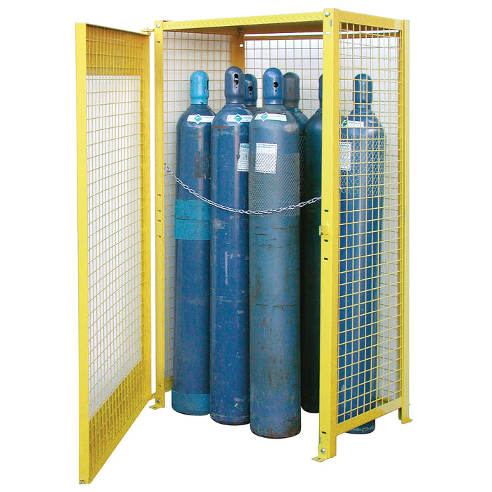 Kleton Gas Cylinder Cabinets, 10 Cylinder Capacity