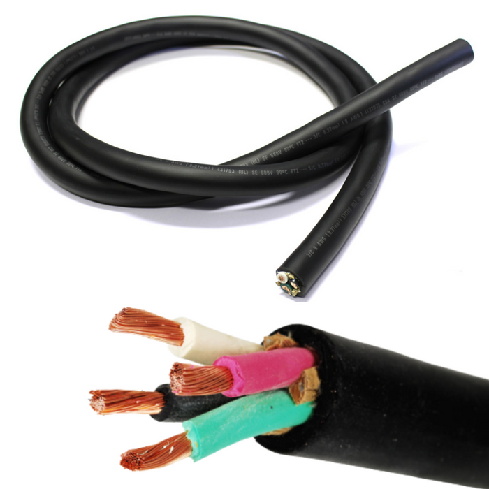10/4 SOOW 10 Gauge Power Cable Cord (Order by the foot)
