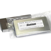 Aluminum Flat Coupons 20 Gauge (.032") Thin Plates / 4"
