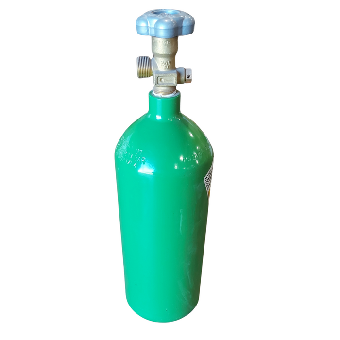 20 cu/ft Oxygen Gas Cylinder - Full
