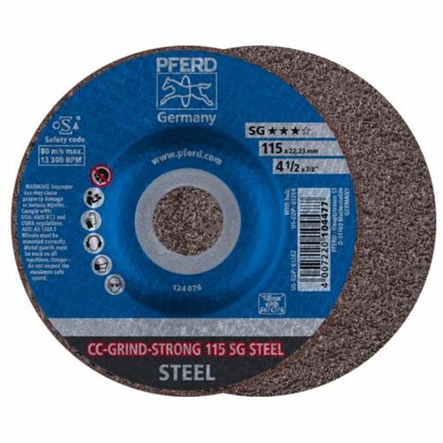 Pferd CC-Grind-STRONG SG Steel Grinding Discs