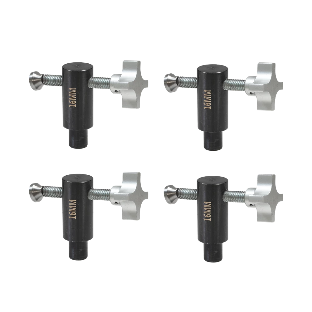 BuildPro Side Clamp Kit for 16mm Holes - 4-Pc. Kit