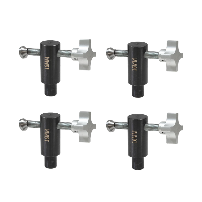 BuildPro Side Clamp Kit for 16mm Holes - 4-Pc. Kit