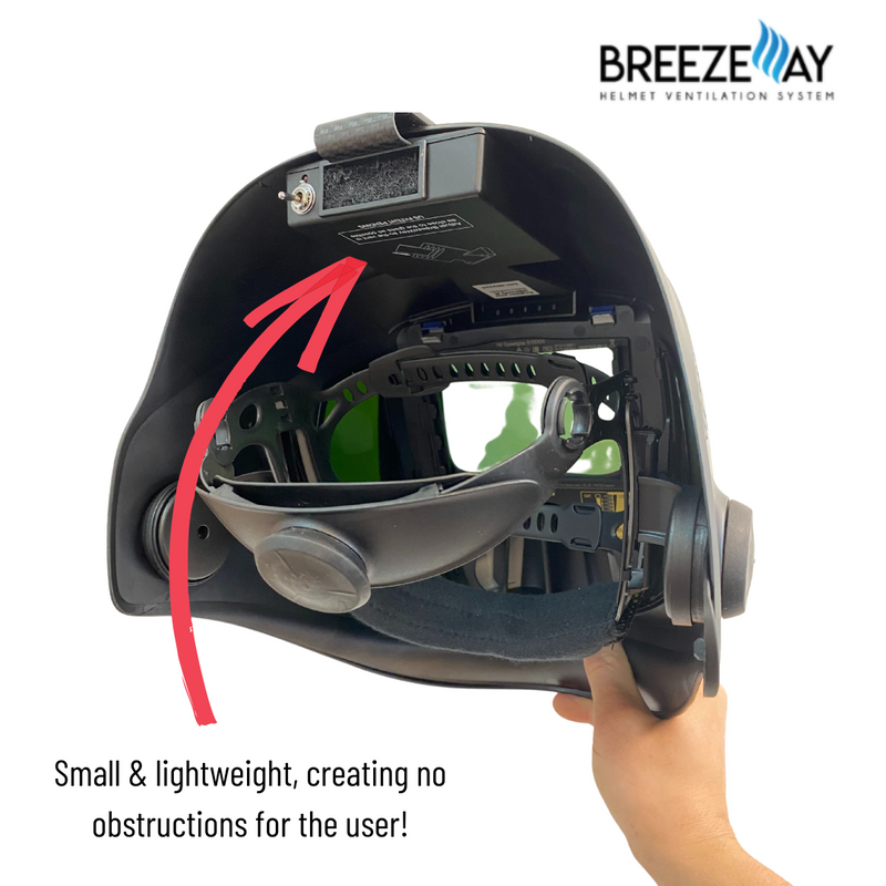 Breezeway Welding Helmet Ventilation System