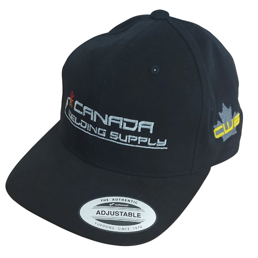 Black CWS Baseball Cap Canada Welding Supply Inc