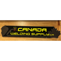 Canada Welding Supply 27" x 5" Jumbo Sticker