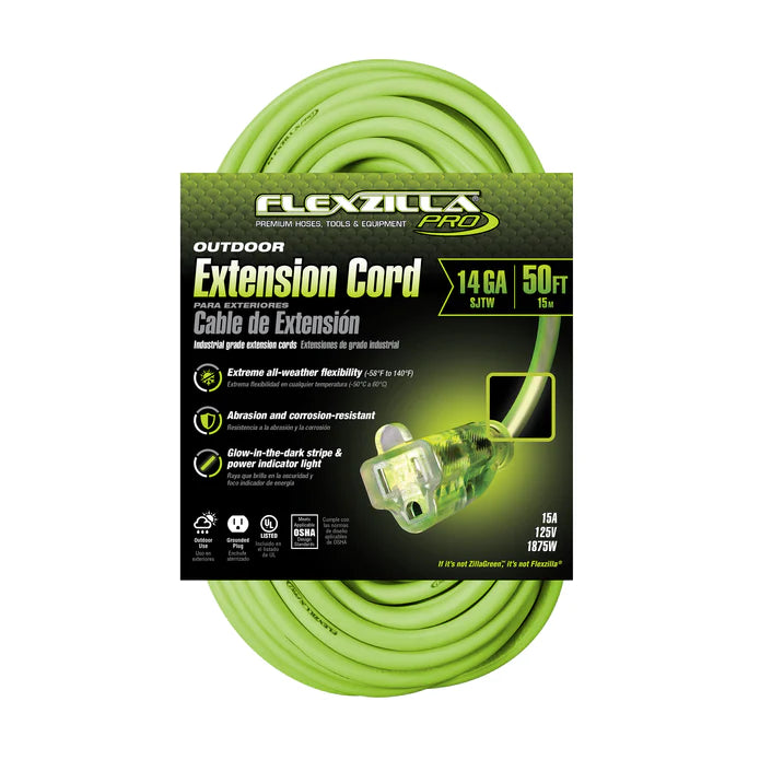 50 ft. 14/3 - FZ512730 Flexzilla Extension Cord