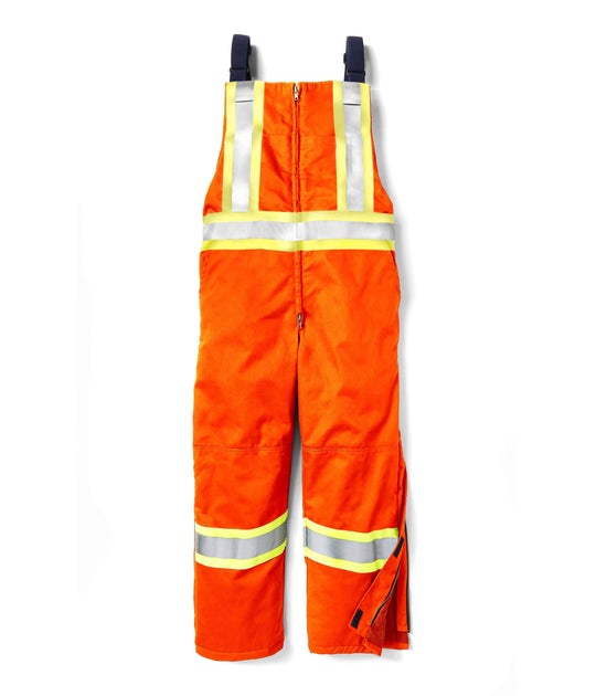 Hi Vis Insulated Bib Overall - Front