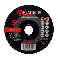 Disques de coupe originaux en platine
