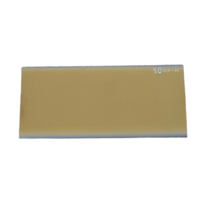 Phillips Safety Gold Coated Glass 2 x 4-1/4in. Filter Plate