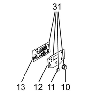 ESAB Miniarc 180 Display Board Set - 0464672880