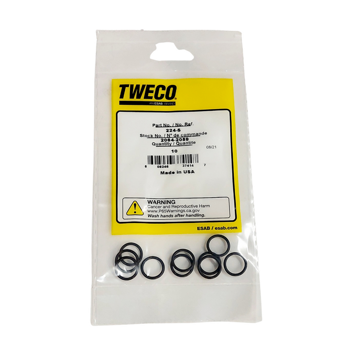 Tweco 224-S O-Ring - Bag of 10 - 2064-2059