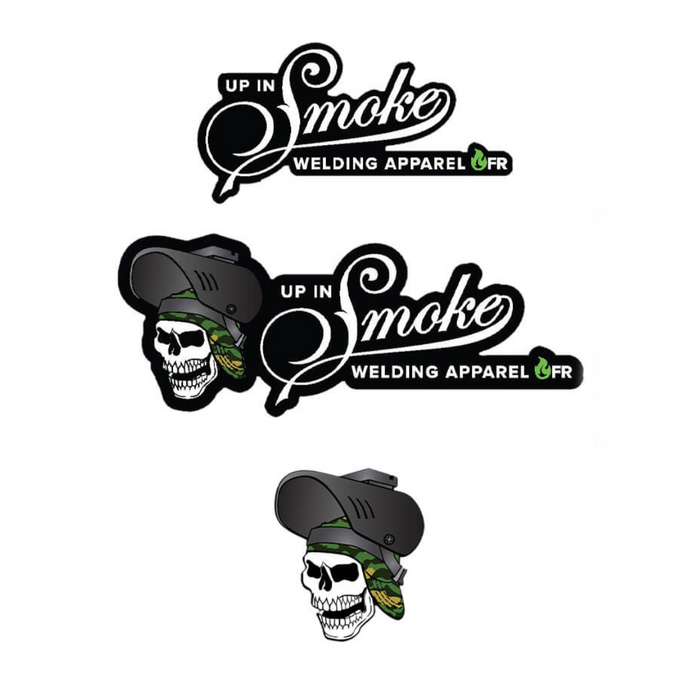 Up In Smoke Logo Slap Pack (3/Pack)