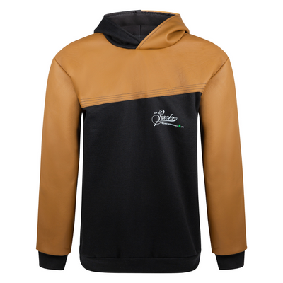 À la fumée du thorax FR Sweat à capuche de soudage - noir / caramel